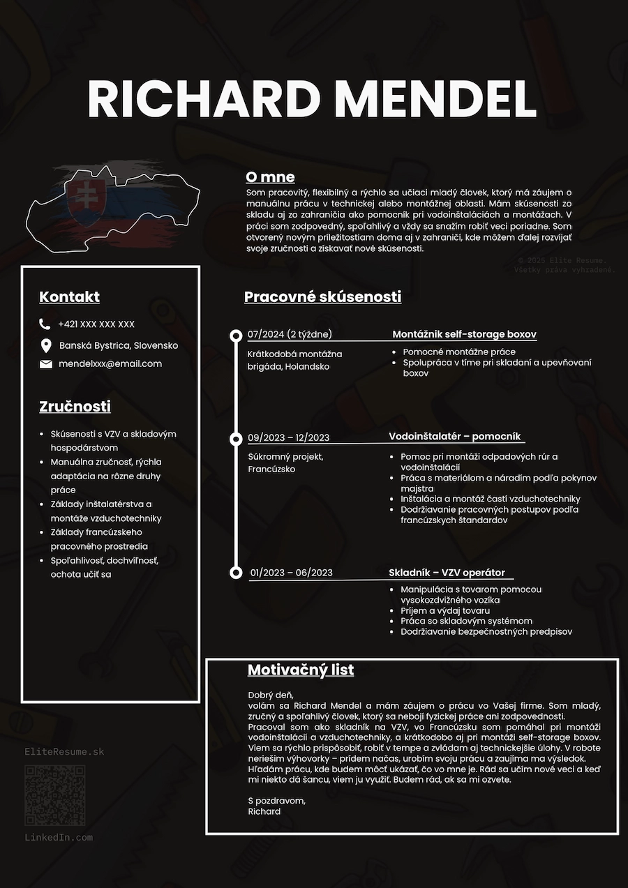 resume richard mendel sk (1)
